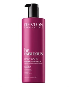 Шампунь очищающий для нормальных и густых волос Ежедневный уход RP BE FABULOUS 1000 мл Revlon professional