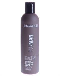 Шампунь профилактический против выпадения волос для мужчин Powerizer Shampoo FOR MAN 250 мл Selective professional