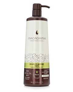 Шампунь увлажняющий для тонких волос Weightless Moisture shampoo 1000 мл Macadamia professional
