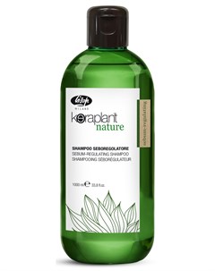 Шампунь себорегулирующий Keraplant Nature Sebum Regulating Shampoo 1000 мл Lisap milano