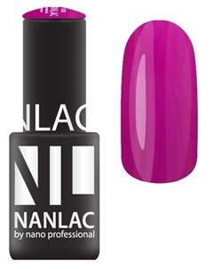 2164 гель лак для ногтей ягодный кир NANLAC 6 мл Nano professional