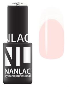 1200 гель лак для ногтей белый ангел NANLAC 6 мл Nano professional