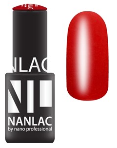 1004 гель лак для ногтей чилийский перчик NANLAC 6 мл Nano professional