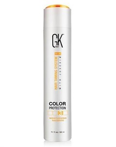 Шампунь увлажняющий с защитой цвета волос Moisturizing Shampoo Color Protection 300 мл Gkhair (global кеratin)