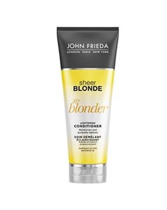 Кондиционер осветляющий для натуральных мелированных и окрашенных волос Sheer Blonde Go Blonder 250  John frieda