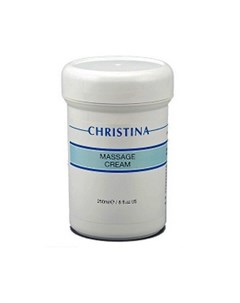 Массажный крем для всех типов кожи 250 мл Christina