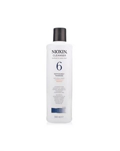 Очищающий шампунь Система 6 для средних и жестких окрашенных или натуральных заметно редеющих волос  Nioxin