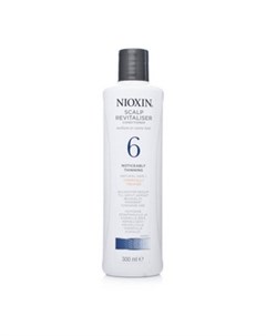 Увлажняющий кондиционер Система 6 для средних и жестких окрашенных или натуральных заметно редеющих  Nioxin