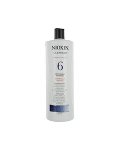 Очищающий шампунь Система 6 для средних и жестких окрашенных или натуральных заметно редеющих волос  Nioxin