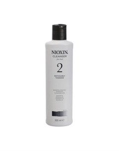 Очищающий шампунь Система 2 для тонких и нормальных натуральных заметно редеющих волос 300 мл Nioxin