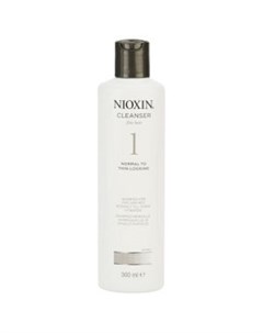 Очищающий шампунь Система 1 для тонких и нормальных натуральных волос с намечающейся тенденцией к вы Nioxin