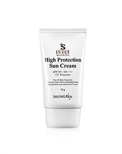 Крем солнцезащитный High Protection SPF 50 30 г Secret key