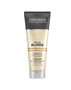 Увлажняющий активирующий шампунь для светлых волос Sheer Blonde 250 мл John frieda