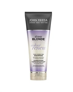 Шампунь для восстановления и поддержания оттенка осветленных волос Sheer Blonde СOLOUR RENEW 250 мл John frieda