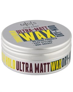 Воск для укладки волос ULTRA MATT моделирующий для создания оригинальных причесок 75 мл Mades