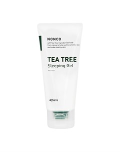 Гель для лица NONCO TEA TREE ночной с маслом чайного дерева 80 мл A'pieu