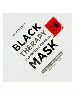 Маска для лица BLACK MASK очищающая 28 мл Duft & doft
