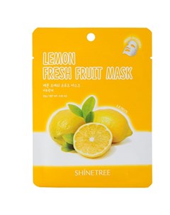 Маска для лица FRESH FRUIT с экстрактом лимона 23 г Shinetree