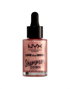 Масло для лица и тела LOVE LUST DISCO сияющее Nyx professional makeup