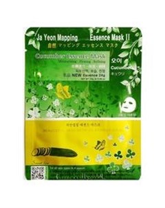 Маска для лица с огурцом Cucumber Essence Mask Jayeonmapping (корея)