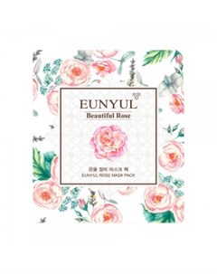 Маска для лица с экстрактом розы Eunyul Eunyul (корея)