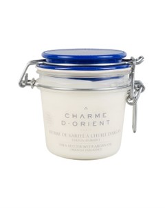 Масло карите и аргана с ароматом восточных сладостей Beurre Karite Argan Parfum Orient Charme d'orient (франция)