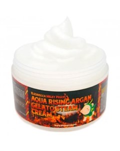 Крем для лица с коллагеном Milky Piggy Aqua Rising Argan Gelato Steam Cream Elizavecca (корея)