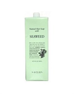 Шампунь для волос Seaweed 1600 мл Lebel cosmetics (япония)