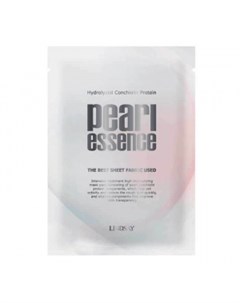Тканевая маска с экстрактом жемчуга Pearl Essence Mask Pack Lindsay (корея)