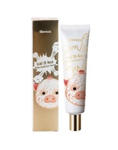 Крем для кожи вокруг глаз с ферментом ласточкиного гнезда Gold CF Nest White Bomb Eye Cream Elizavecca (корея)