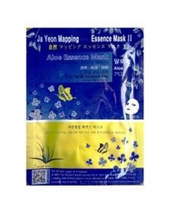 Маска для лица с алоэ Jayeonmapping Aloe Essence Mask Jayeonmapping (корея)