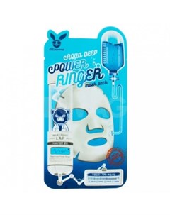 Увлажняющая маска для лица Aqua Deep Power Ringer Mask Pack Elizavecca (корея)