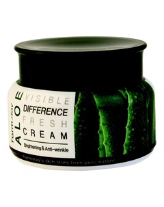 Крем Aloe Visible Difference Fresh Cream для Лица Увлажняющий с Экстрактом Алоэ 100г Farmstay