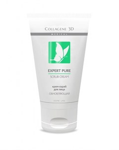 Крем Скраб для Лица Expert Pure Scrub Cream 75 мл Collagene 3d