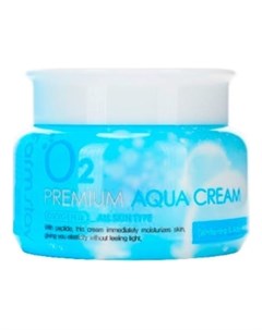 Крем Увлажняющий с Кислородом O2 Premium Aqua Cream 100г Farmstay