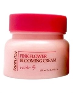 Крем для Лица с Экстрактом Водяной Лилии Pink Flower Blooming Cream Water Lily 100 мл Farmstay