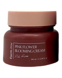 Крем для Лица с Экстрактом Розы Pink Flower Blooming Cream Pink Rose 100 мл Farmstay