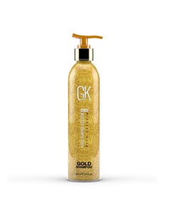 Шампунь Gold Shampoo Золотой 250 мл Global keratin