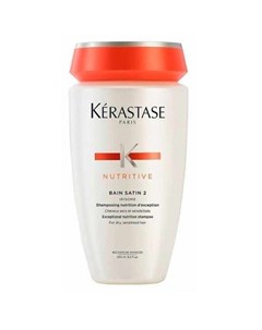 Шампунь ванна Nutritive Irisome Bain Satin 2 Shampoo Сатин 2 Нутритив 250 мл Kerastase