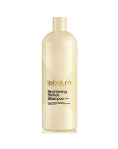 Шампунь Brightening Blonde Shampoo Осветляющий для Блондинок 1000 мл Label.m