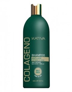 Шампунь Collagen Коллагеновый Восстанавливающий для Всех Типов Волос 500 мл Kativa