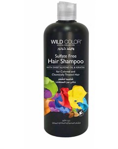Шампунь Sulfree Free Hair Shampoo Безсульфатный с Маслом Миндаля для Окрашенных и Поврежденных Волос Wild color