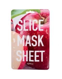 Маска Слайс Slice Mask Sheet для Лица Яблоко 20 мл Kocostar