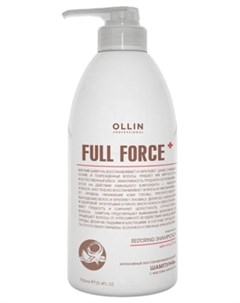 Шампунь Full Force Restoring Shampoo Интенсивный Восстанавливающий с Маслом Кокоса 750 мл Ollin professional