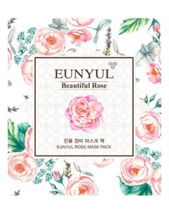 Маска Rose Mask Pack Тканевая с Экстрактом Розы 30 мл Eunyul