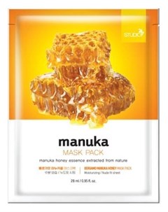 Маска Manuka Honey Mask Pack Тканевая для Лица с Экстрактом Меда Манука 28 мл Bergamo