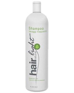 Шампунь Hair Natural Light Shampoo Lavaggi Frequenti для Частого Использования 1000 мл Hair company