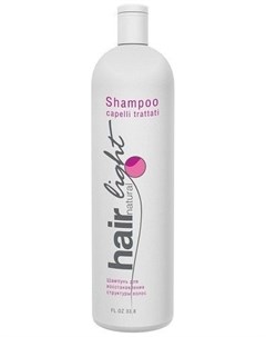 Шампунь Hair Natural Light Shampoo Capelli Trattati для Восстановления Структуры Волос 1000 мл Hair company