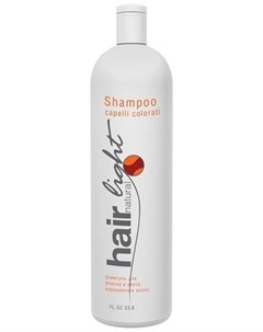 Шампунь Hair Natural Light Shampoo Capelli Colorati для Блеска и Цвета Окрашенных Волос 1000 мл Hair company