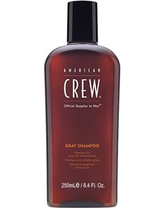 Шампунь для Седых Волос Daily Gray Shampoo 250 мл American crew